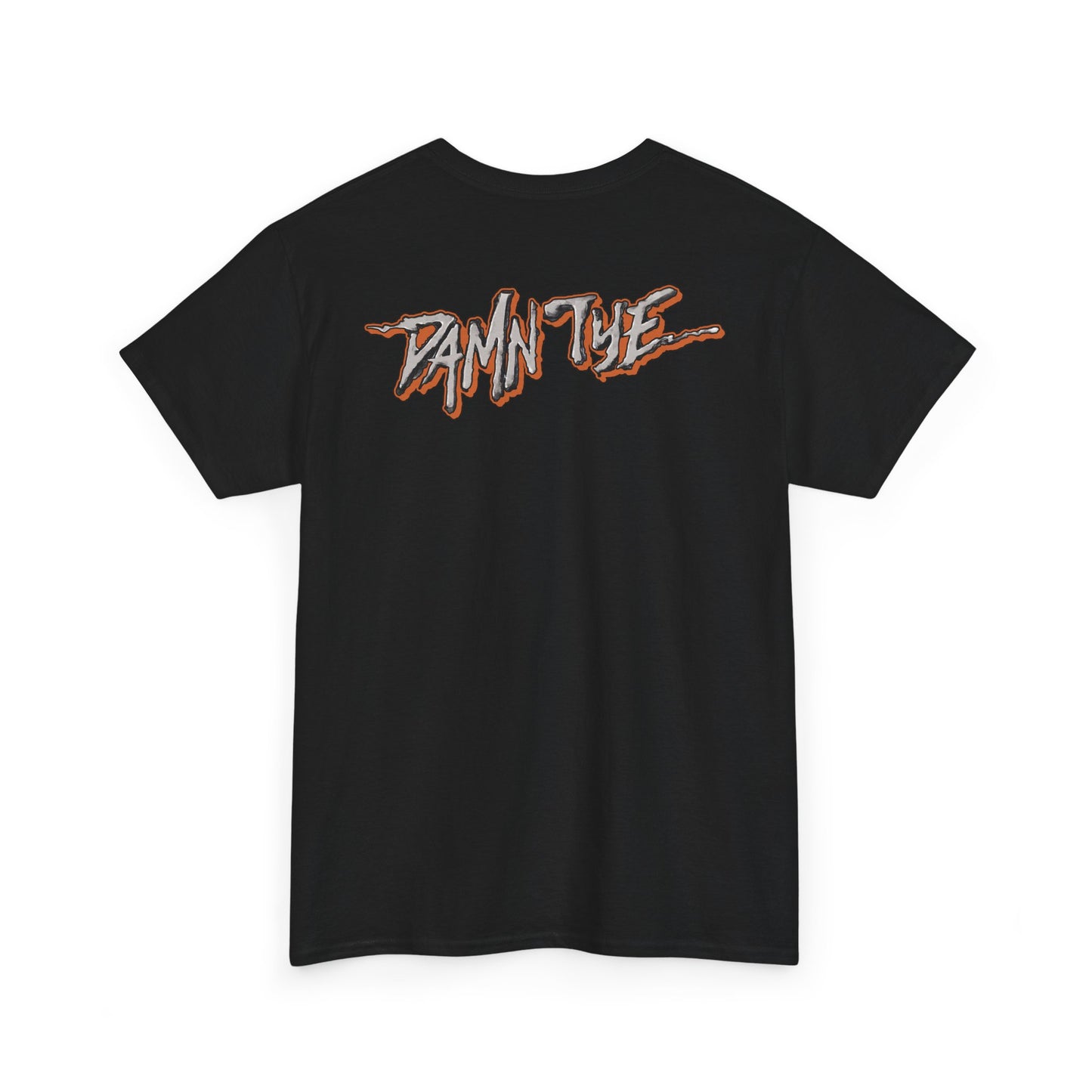 Urban Streetwear Unisex Heavy Cotton Tee - "Damn Tye" Graphic Design