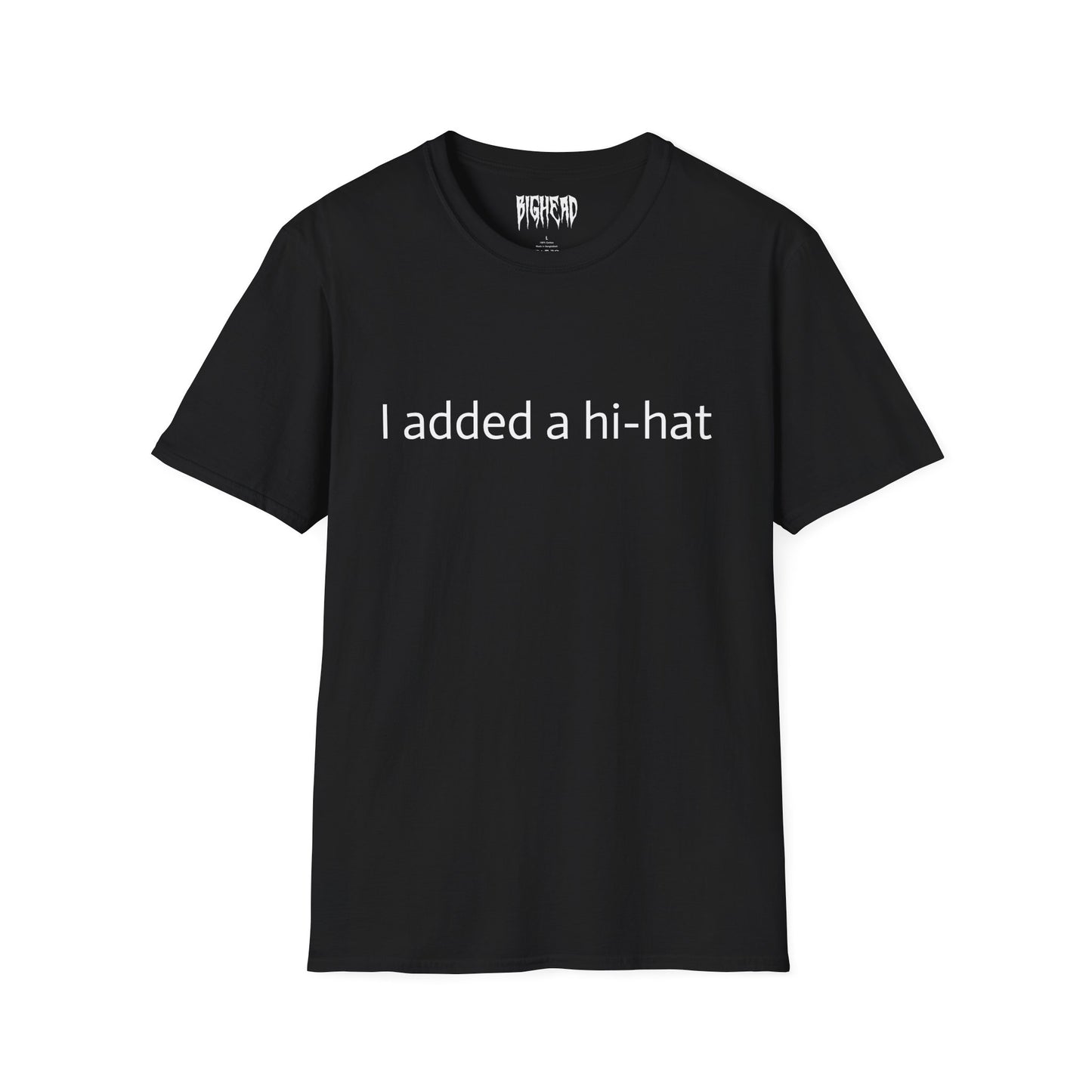 I Added a Hi-Hat T‑Shirt — Music Producer Tee
