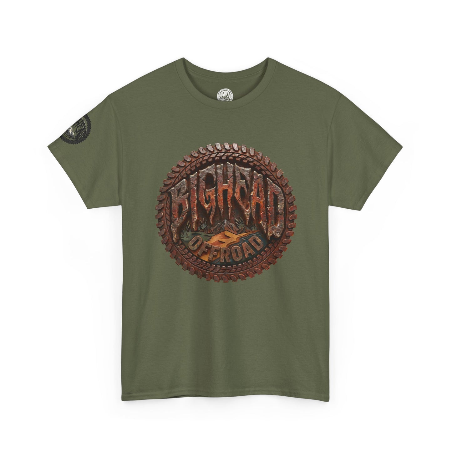 Bighead Off-Road T-Shirt — 'Mall Crawler' Vintage Dirt Bike Tee