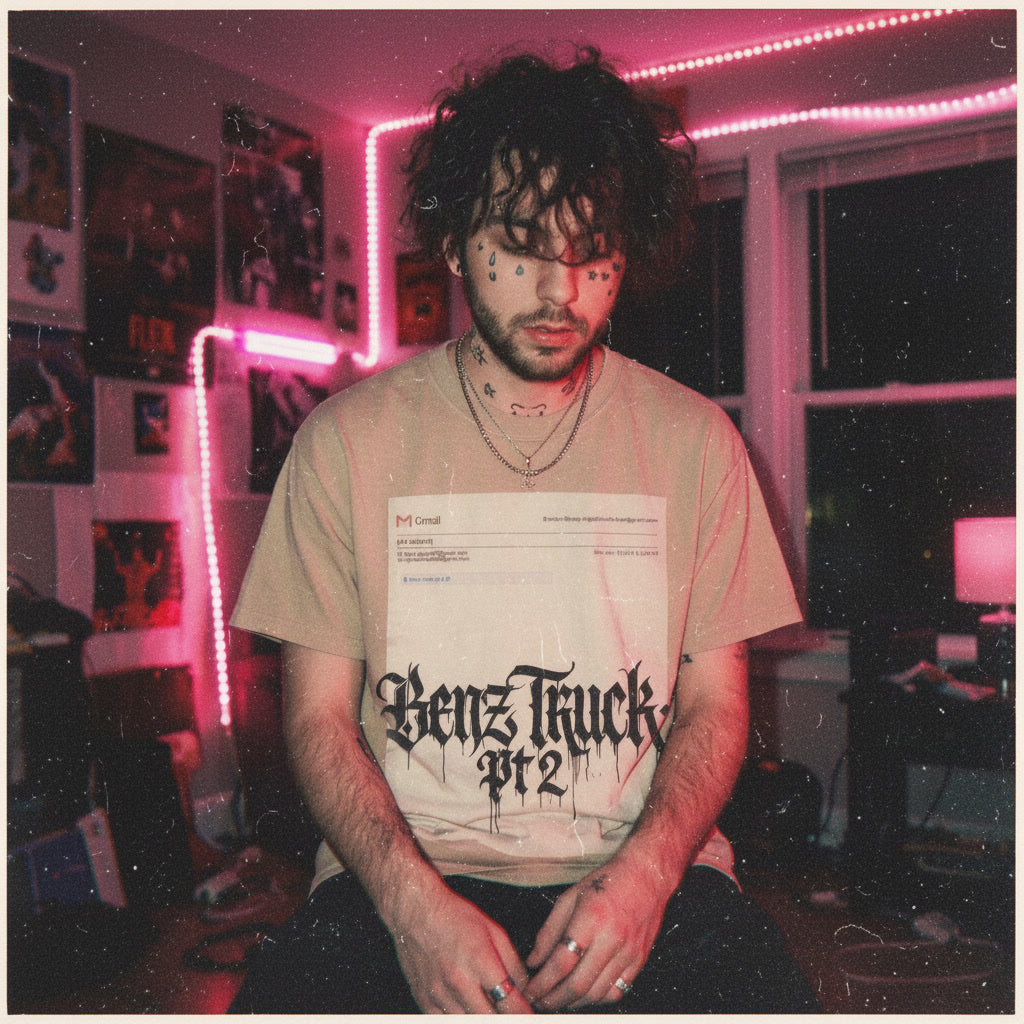 'Benz Truck Pt.2' Original E-Mail Graphic Tee